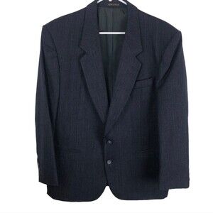 Accento Men's virgin wool blazer sports coat 40r